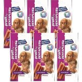 Proff Dog Denta Plus Biftekli Köpek Ödül Çubuğu 4'lü 6 Paket - 6 Adet - Kahverengi