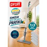 Proff Sprey Mop 1 3 Adet Yedek Mop