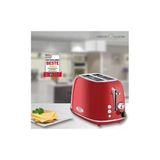 Profi Cook Vintage 2 Dilimli Ekmek Kızartma Makinesi Kırmızı