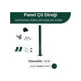 Profil Direk 75 Cm - Çim Çit Direği Panel Çit Direği