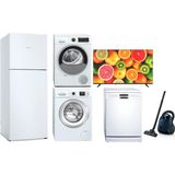 Profilo BD2055WENN-CMJ10181TR-KM9611CTR-BM6320MA-43PA315EG-PSU5LU1 6'lı Beyaz Eşya Seti