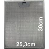 Profilo Davlumbaz Filtresi 253X300 Aspiratör Tel Filtre Ön Kısım Tek Tırnak, Arka Kısım Tırnaksız 00431222 Profilo Filtre