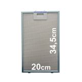 Profilo DVE6G560 Davlumbaz Aspiratör Filtresi 20x34,5cm Alüminyum Yağ Süzgeç Tel Kaset Filtre