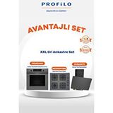 Profilo FXSA344G - OE36P9P10D - DVK6J479 3'lü Gri Ankastre Set