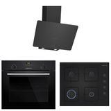 Profilo Star Ankastre Set Siyah ( Frma234s+Oe36k6p10d +Dvk6j469)