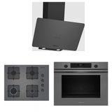 Profilo Trend Ankastre Set Gri ( Fxsa243f + Oe37p9p10d + Dvk6j479)