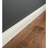 Profilse Mdf Beyaz Süpürgelik 280 cm 1 Adet - 2800 cm (10 adet)