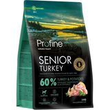 Profine 3kg Gluten Free Senior Glutensiz Hindi Etli Yaşlı Köpek Maması