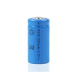 Profisher 16340 CR123A 1300mAh 3.7V Li-on Şarjlı Pil 500-800 Cycle