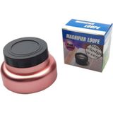 Profisher 20X Büyüteç 30x30 Optik Cam Lens Alüminyum Kasa Alman Teknolojisi