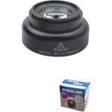 Profisher 20X SYH Büyüteç 30x30 Optik Cam Lens Alüminyum Kasa Alman Teknolojisi
