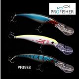 Profisher 3 Renk Set 2 Kanca Sahte Balık Yem 28 Gr 17 Cm Long Tongue S3