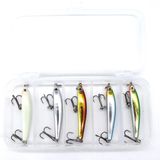 PROFISHER 5 li Set Sert Yapay Balık Yem 3.5g 5 cm Bölmeli Kutu İçinde