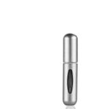 ProFisher 5 ml Doldurulabilir Mini Parfüm Sprey Şişesi Seyahat Alüminyum Sprey Atomizer Gümüş MAT