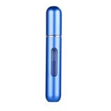 Profisher 5 ml Doldurulabilir Mini Parfüm Sprey Şişesi Seyahat Alüminyum Sprey Atomizer Lacivert Mat
