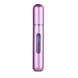 ProFisher 5 ml Doldurulabilir Mini Parfüm Sprey Şişesi Seyahat Alüminyum Sprey Atomizer Pembe Açık