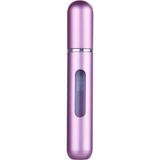 Profisher 5 ml Doldurulabilir Mini Parfüm Sprey Şişesi Seyahat Alüminyum Sprey Atomizer Pembe