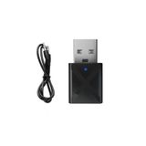 Profisher Bluetooth 5.0 Stereo Ses Alıcı Verici Mini 3.5mm Aux Tv Pc Araç Kablosuz Adaptör