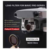 Profisher Dji Mavic Pro Kamera Için Kızaklı Upgrade Versiyon Optik Lens Filtre Nd4