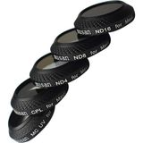 Profisher Djı Mavic Pro Lens Filtre 5 Li Set Uv Cpl Nd4 Nd8 ND16