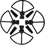 Profisher DJI Spark Drone 4'lü Siyah Pervane Koruma ve İniş Ayak Takımı Koruyucu Aksesuar