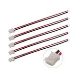 Profisher Dron Için Mikro Ph2.0 Jst 1.25 2-Pin Erkek Konnektör 13CM Kablo