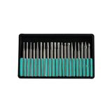 Profisher Elmas Freze Taşlama Iğne Zımpara 20LI Set 2.35MM 3mm Dremel Hobi