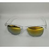 Profisher Fotokromik Moda Güneş Gözlüğü UV400 Red Gold Mercury Lens - Beyaz