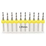 Profisher Mikro Karbür Pcb Matkap Ucu Metal Cnc Sondaj 10LU Set 1.95MM - 1.95 mm