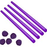 Profisher Mühür Mumu Çubuk Sıcak Tutkal 11 mm x 30 cm 4'lü Mor Renk