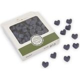 Profisher Mühür Mumu Eritme Kalp Boncuk Paket Model No: 613 Saten Lacivert - Renkli