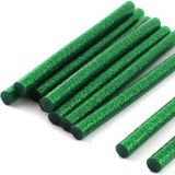Profisher Mühür Mumu Simli Çubuk Sıcak Tutkal 7 mm x 10 cm 12'li Yeşil Renk