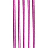Profisher Mühür Mumu Simli Çubuk Sıcak Tutkal 7 mm x 18 cm 5'li Pembe Renk