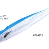 Profısher Tuna Avı Lacivert Silikon Sahte Balık Yem 32 Cm 76 Gr