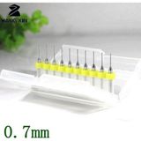 Profisher Tungsten Karbür Uçlu Freze Pcb Mikro/mini Matkap Uç 0,7 mm x 10'lu Set