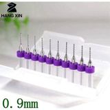 Profisher Tungsten Karbür Uçlu Freze Pcb Mikro/mini Matkap Uç 0,9 mm x 10'lu Set
