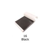 Profisher Varak Kaplama Yaprak Metalik Folyo 9x9cm 10lu 16 Black R5799F-16