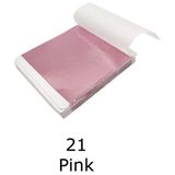 Profisher Varak Kaplama Yaprak Metalik Folyo 9x9cm 10lu 21 Pink R5799F-21