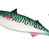 Profısher Yarık Karın Yeşil Silikon Sahte Yayın Avı Yem 28 Cm 67 Gr