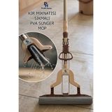 Profit Home Kıl Tüy Toz Kir Mıknatısı Pva Süngerli, Kendinden Sıkmalı Kelebek Mop