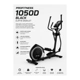 Profitness 1050D Black Eliptik Bisiklet – Manyetik Dirençli Sessiz Kondisyon ve Kardiyo Egzersiz Aleti
