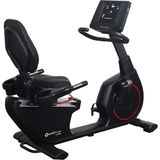Profitness 9350R Yatay Bisiklet Kendi Enerjisini Üreten, Jeneratörlü Sistem - Siyah