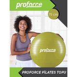Proforce 75 cm Pilates Topu 1300 gr Kullanım Amacı: Egzersiz ve Antrenman İçin Dayanıklı - Yeşil