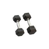 Proforce Çelik Ağırlık, Metal Tutma Yerlerine Sahip Tekli Dambıl- 7.5 Kg Tekli