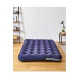 Proforce Çift Kişilik Şişme Yatak Ve Elektrikli Hava Pompası Inflatable Flocked Air Bed Camping Pillow 138X185x13cm
