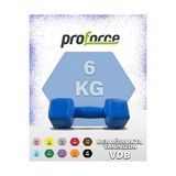 Proforce VDB Dışı Vinil Kaplı İçi Çelik Döküm Mavi Ağırlık Dambıl 6 KG - 1 Adet