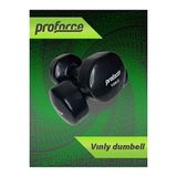 Proforce VDB Dışı Vinil Kaplı İçi Çelik Döküm Siyah Ağırlık Dambıl 10 KG - 1 Adet