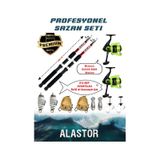 Profosyonel 2'li Sazan Olta Takımı 2 Adet Kamış 2 Adet Makine Sazan Olta Seti Makineli 08730287
