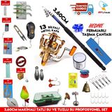 Profosyonel Olta Takımı Full Set Alesta Ranger 350 42 Parça Olta Seti
