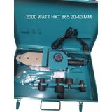 Profosyonel Pprc Pvc Boru Kaynak Makinası 2000 Watt 20-40 Mm Makaslı Hkt 865